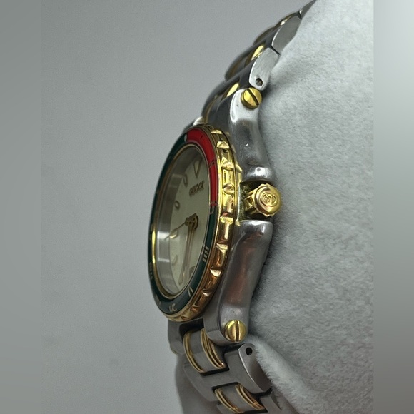GUCCI 9700L sherry line enamel rotating bezel - Picture 7 of 14